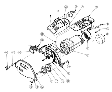 Section 03 Diagram and Parts List for TX-4 171231 MK Diamond Tile Saw